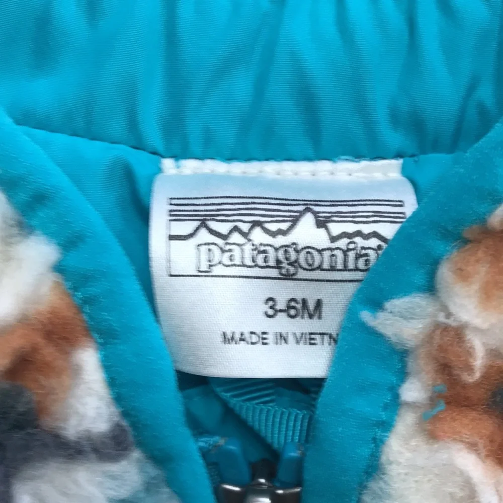 Patagonia Fleece Jacket (size 3-6m)